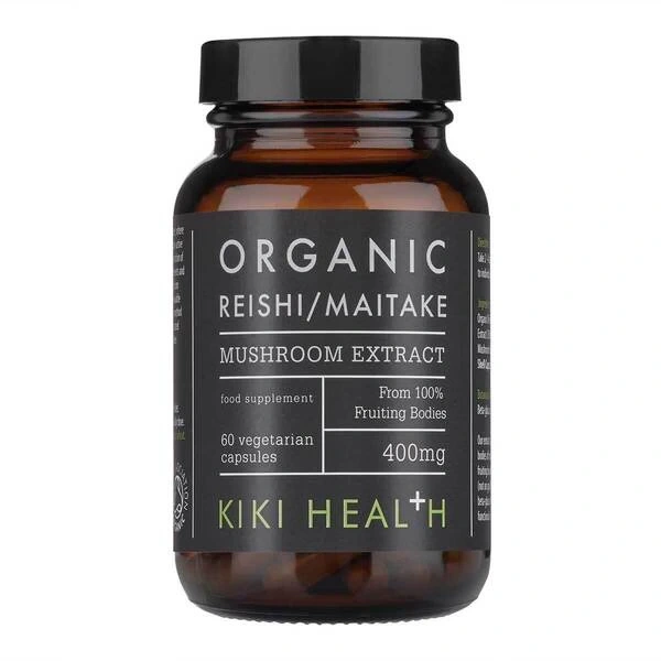 KIKI HEALTH Reishi / Maitake Mushroom Extract (60 kaps.)