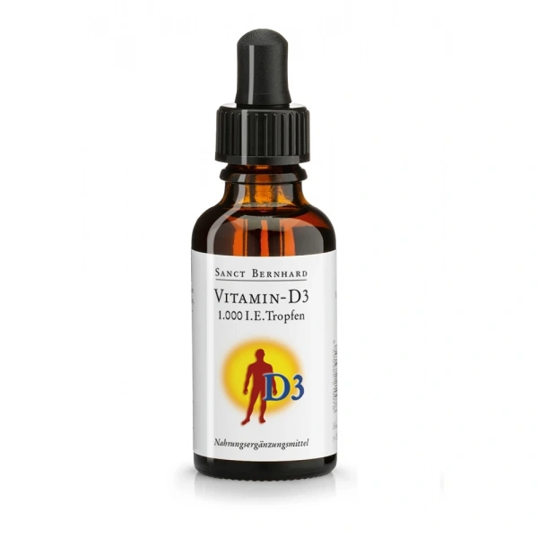 KRAUTERHAUS SANCT BERNHARD Witamina D3 1000 IU w kroplach (30 ml)