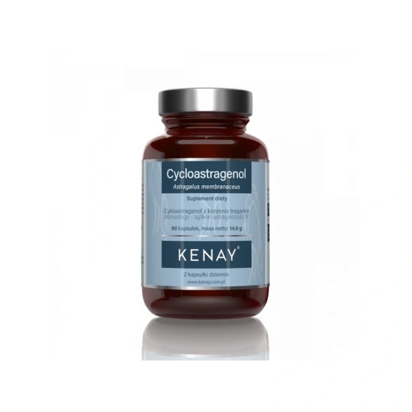 Kenay Cycloastragenol - ekstrakt z korzenia Traganka błoniastego 10 mg (60 kaps.)