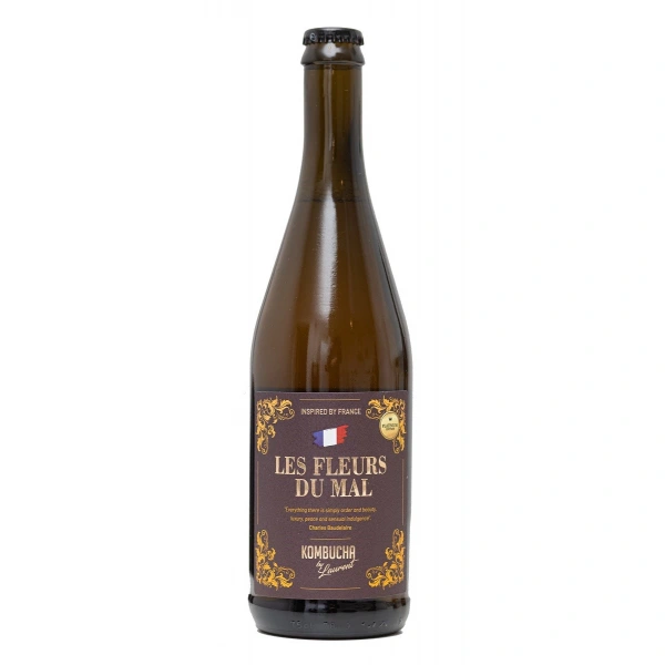 Kombucha by laurent kombucha o smaku lawendy i rozmarynu (charles baudelaire) bio 750 ml
