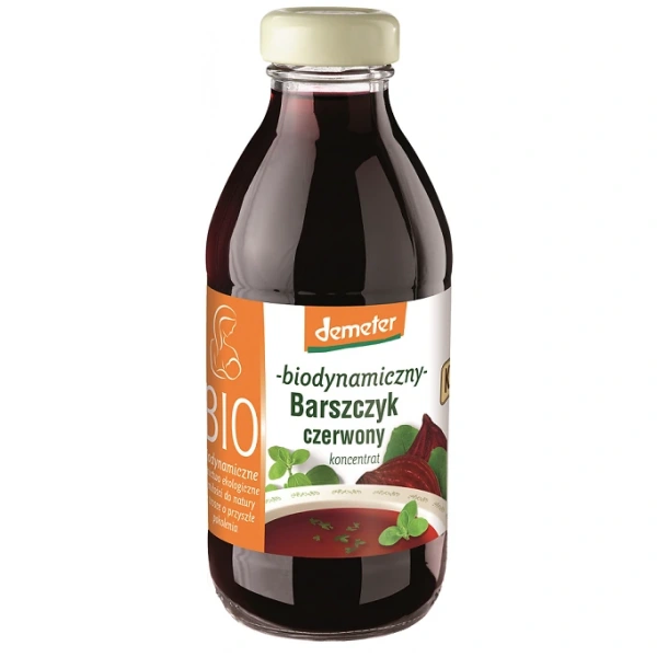 Kowalewski barszcz czerwony bezglutenowy koncentrat demeter bio 320 ml