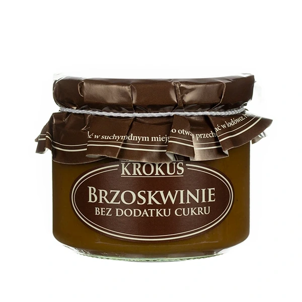 Krokus brzoskwinie bez dodatku cukrów 310 g