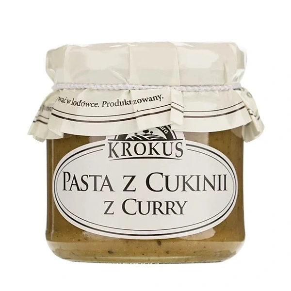 Krokus pasta z cukinii i ciecierzycy z curry bezglutenowa 180 g