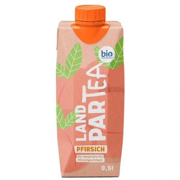 LANDPARK Napój ice tea o smaku brzoskwiniowym BIO 500 ml
