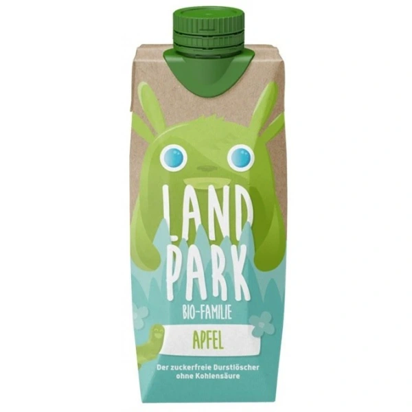 LANDPARK Napój o smaku jabłkowym bez cukru, bez kalorii BIO 500 ml