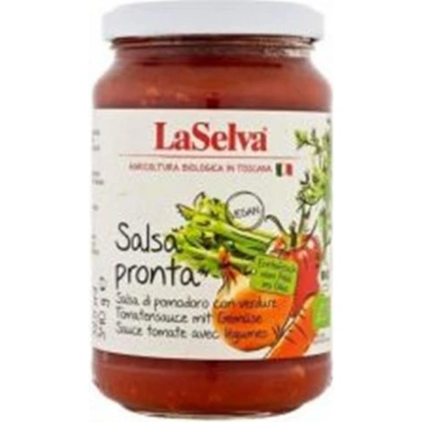 LA SELVA Sos pomidorowy z warzywami BIO 340 g