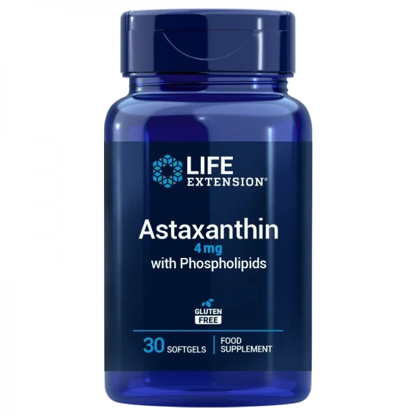 LIFE EXTENSION Astaxanthin 4 mg with Phospholipids EU (30 kaps.)
