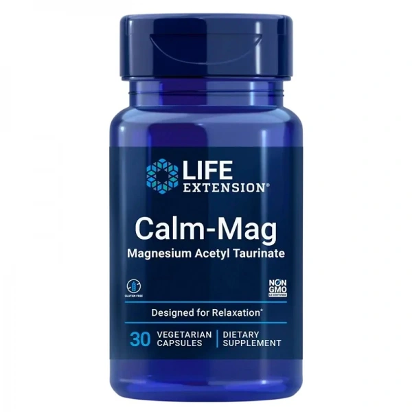 LIFE EXTENSION Calm-Mag Magnez ATA Mg (30 kaps.)