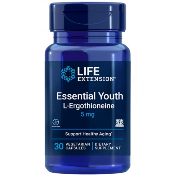 LIFE EXTENSION Essential Youth L-Ergothioneine (30 kaps.)