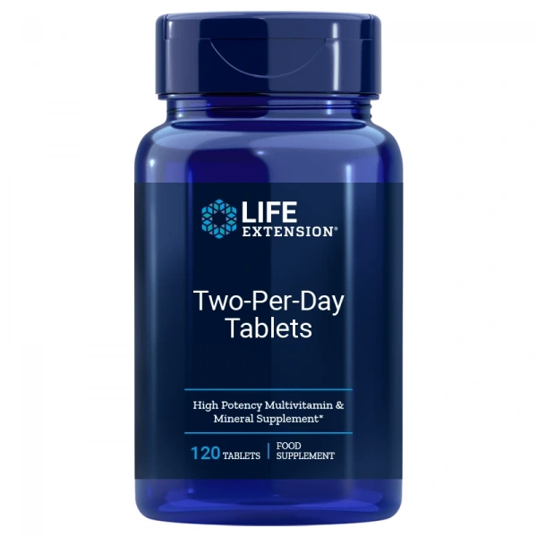 LIFE EXTENSION Two-Per-Day Tablets EU (120 tabl.)