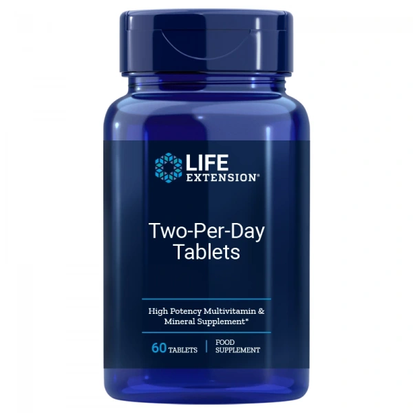 LIFE EXTENSION Two-Per-Day Tablets EU (60 tabl.)