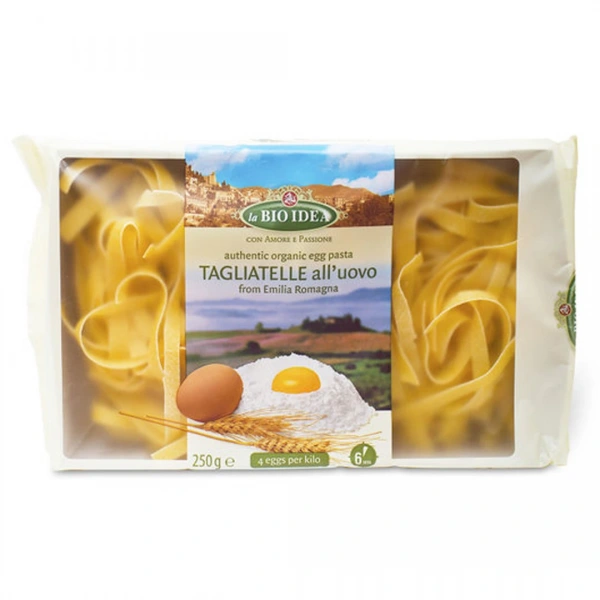 La bio idea makaron (semolinowy jajeczny) tagliatelle bio 250 g
