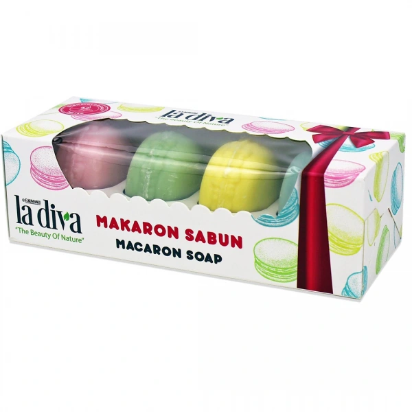 La diva mydła makaroniki owocowe (4 x 50 g) 200 g