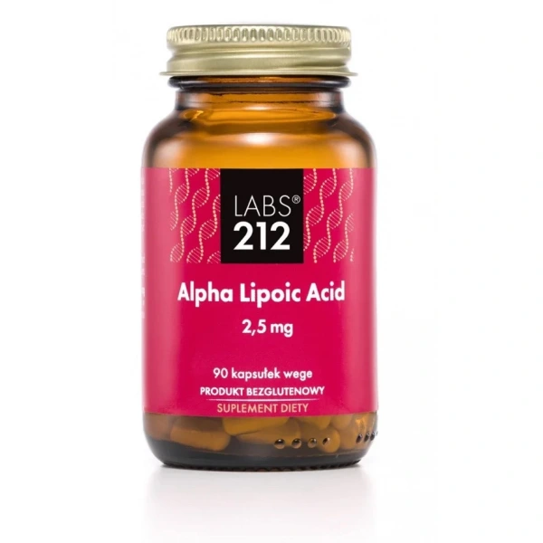 Labs212 Alpha Lipoic Acid 2,5 mg (90 kaps.)
