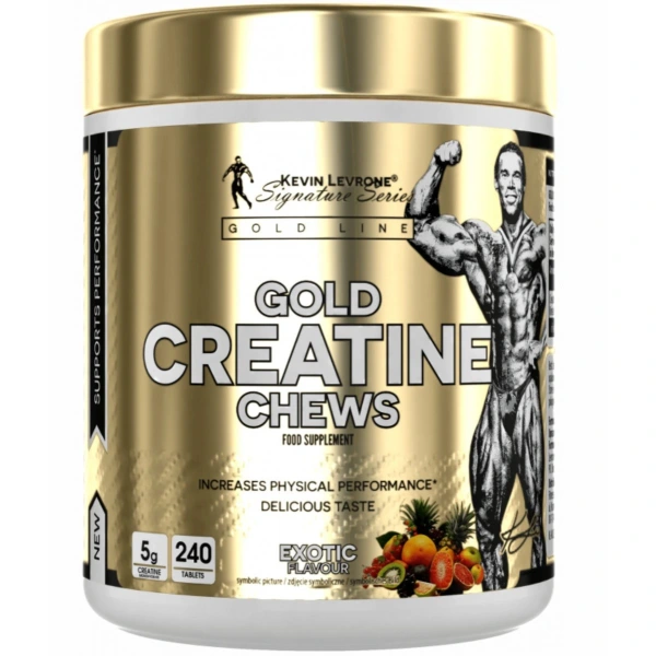 Levrone Gold Creatine 240 tabletek do ssania o smaku egzotycznym