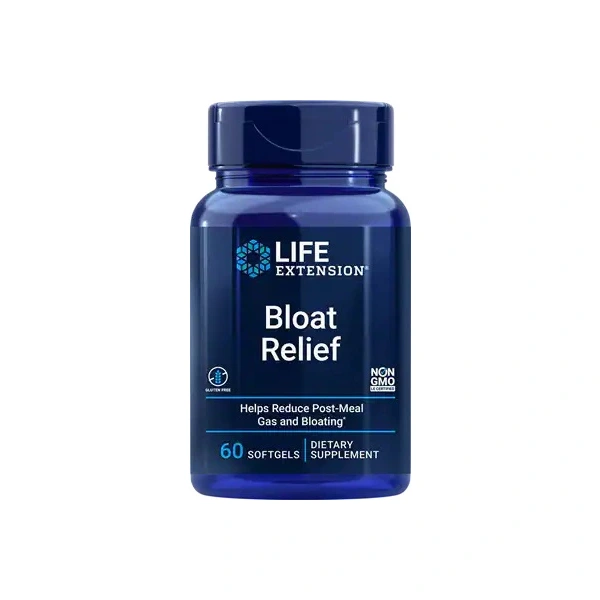 LIFE EXTENSION Bloat Relief (60 kaps.)