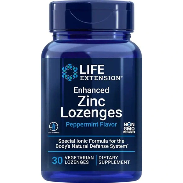 Life Extension Enhanced Zinc Lozenges Cynk 30 tabletek do ssania