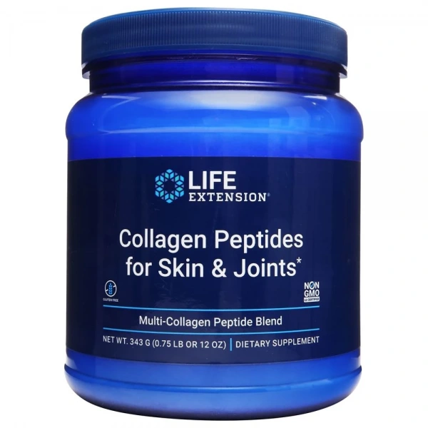 Life Extension Kolagen Collagen Peptides for Skin & Joints (343 g)