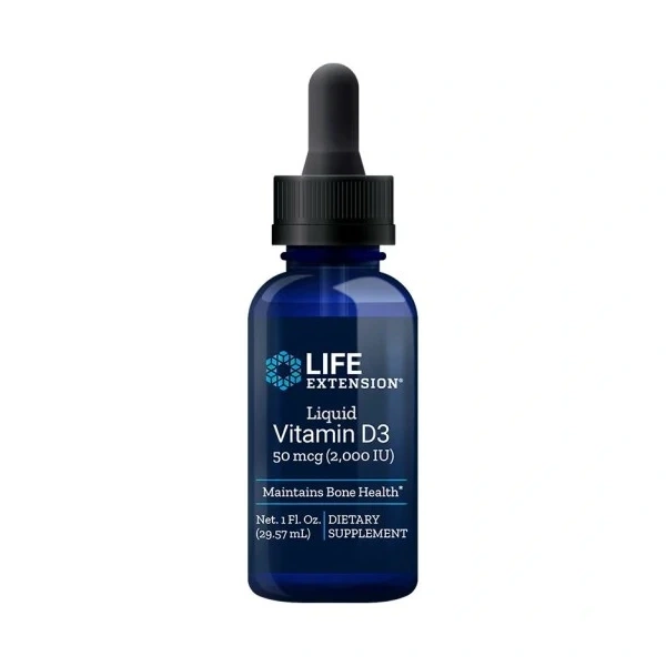 LIFE EXTENSION Witamina D3 2000 IU (29,57 ml)