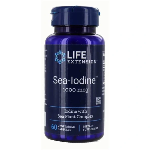 Life Extension Sea Iodine (Jod morski) 1000 µg 60 kapsułek