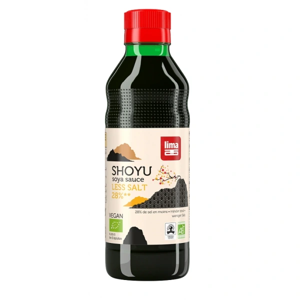 Lima sos sojowy shoyu 28 % mniej soli bio 250 ml