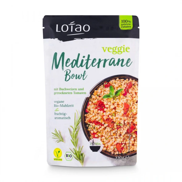 Lotao bowl śródziemnomorski wegański bio 220 g