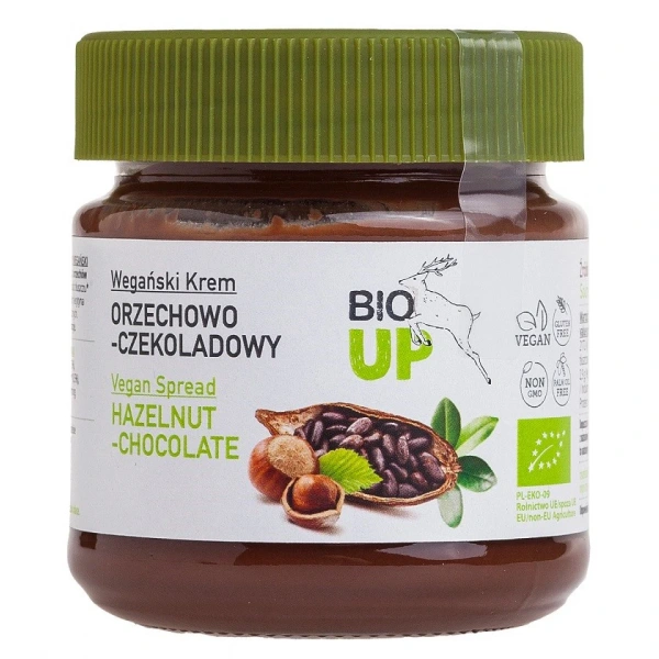 Me gusto krem orzechowo  czekoladowy bezglutenowy bio 190 g