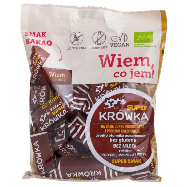 Me gusto krówki kakaowe bezmleczne bezglutenowe bio 150 g