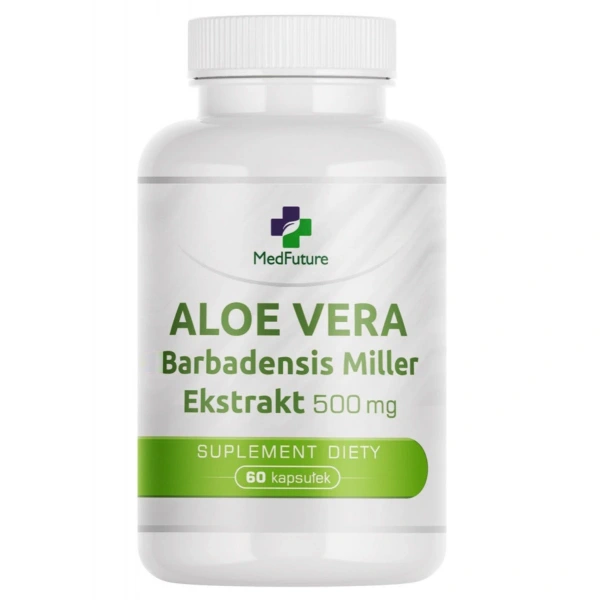 MedFuture Aloe Vera ekstrakt 500mg 60 kapsułek