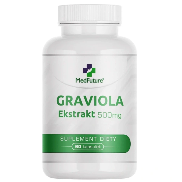 MedFuture Graviola ekstrakt 500mg 60 kapsułek