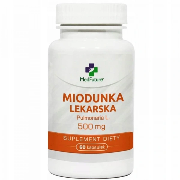 MedFuture Miodunka lekarska 500mg 60 kapsułek