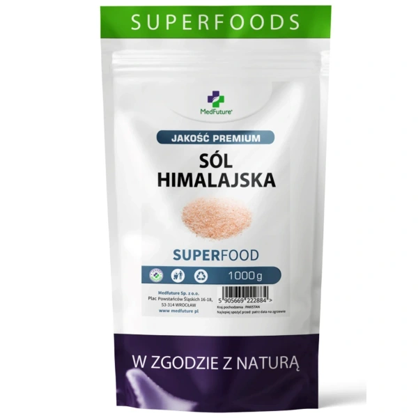 MedFuture Super Food Sól himalajska 1000g