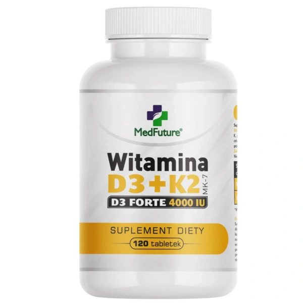 MedFuture Witamina D3 + K2 Forte 120 tabletek