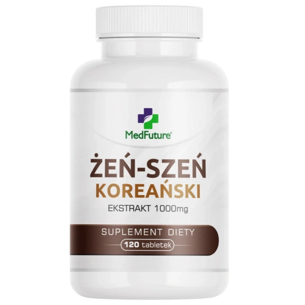 MedFuture Żeń-szeń koreański 1000mg 120 tabletek