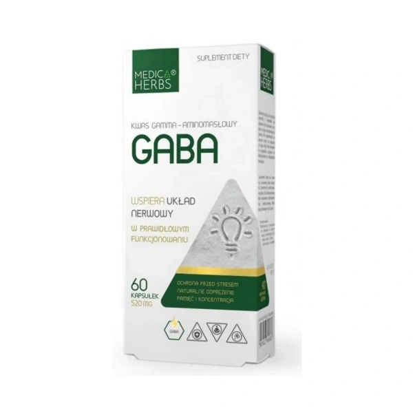 Medica Herbs GABA 60 kapsułek