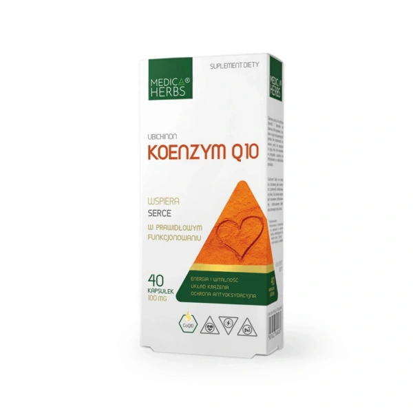 Medica Herbs Koenzym Q10 (Ubichinon) 40 kapsułek