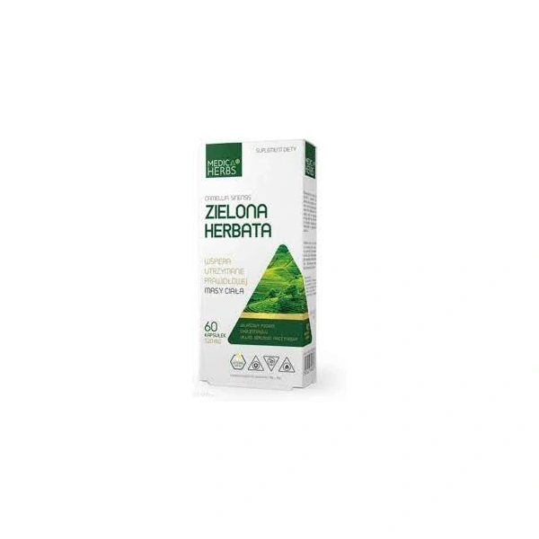 Medica Herbs Zielona Herbata 60 kapsułek