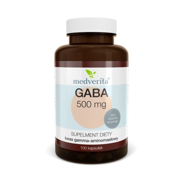 Medverita GABA 500 mg 100 kapsułek