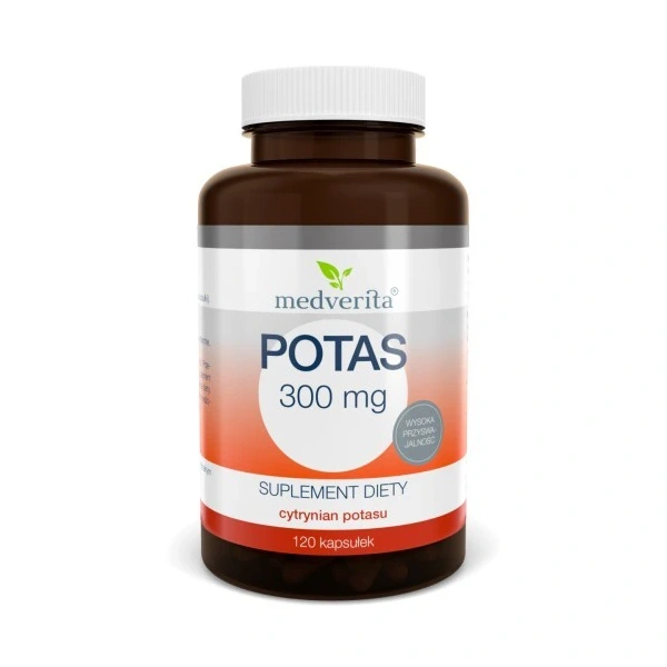 Medverita Potas 300 mg 120 kapsułek