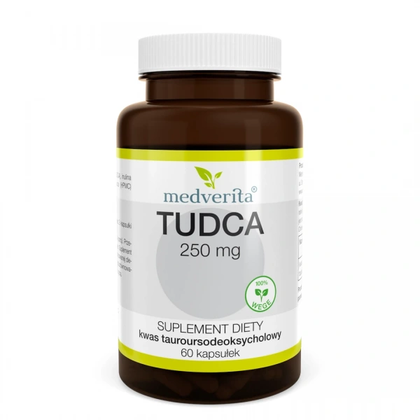 Medverita Tudca 250 mg 60 kapsułek