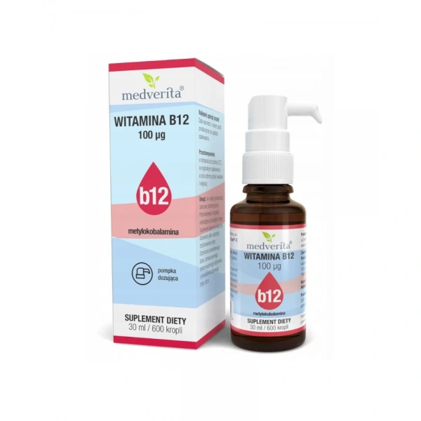 Medverita Witamina B12 Metylokobalamina 30ml