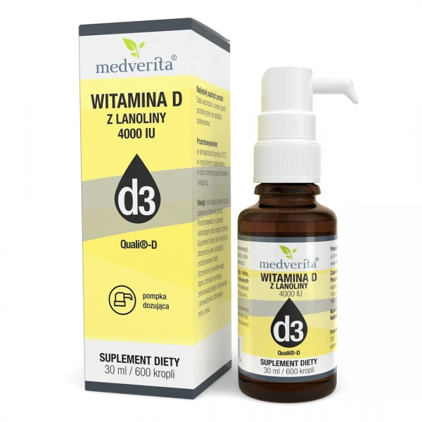 Medverita Witamina D3 4000 IU 30 ml