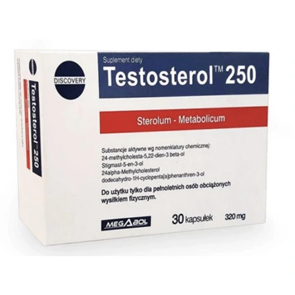 Megabol Testosterol 250 30 kapsułek