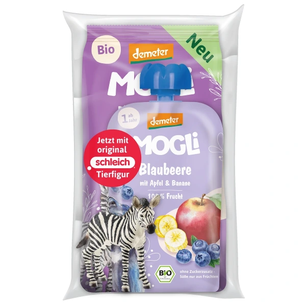 Mogli zestaw demeter bio: mus, ciastka kakaowe, zabawka 240 g