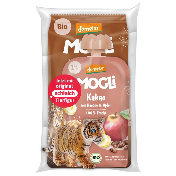 Mogli zestaw demeter bio: mus, ciastka maślane kakaowe, zabawka 240 g