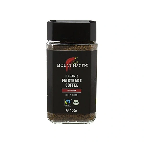 Mount hagen kawa rozpuszczalna arabica/robusta fair trade bio 100 g
