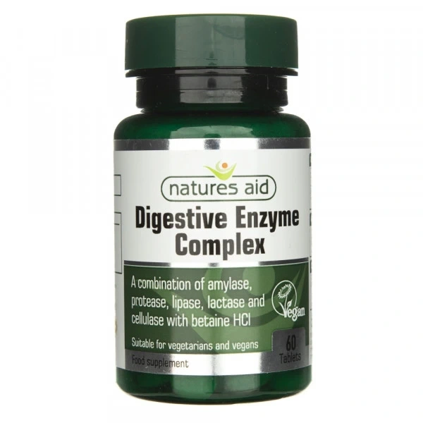 NATURES AID Digestive Enzymes Complex - Enzymy Trawienne (60 tabl.)