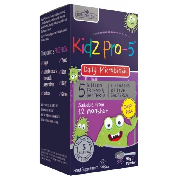 Natures Aid Kidz Pro-5 Miliardów Probiotyk 90g