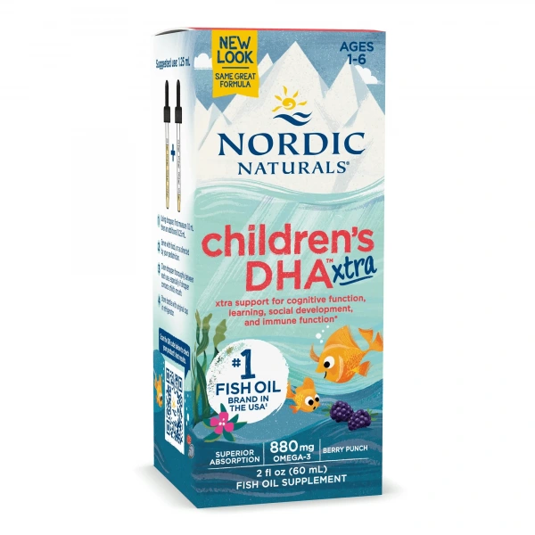 NORDIC NATURALS Children's DHA Xtra 880 mg (60 ml)