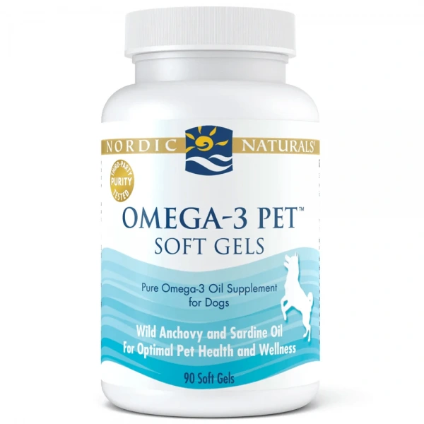 NORDIC NATURALS Pets - Omega 3 (90 kaps.)